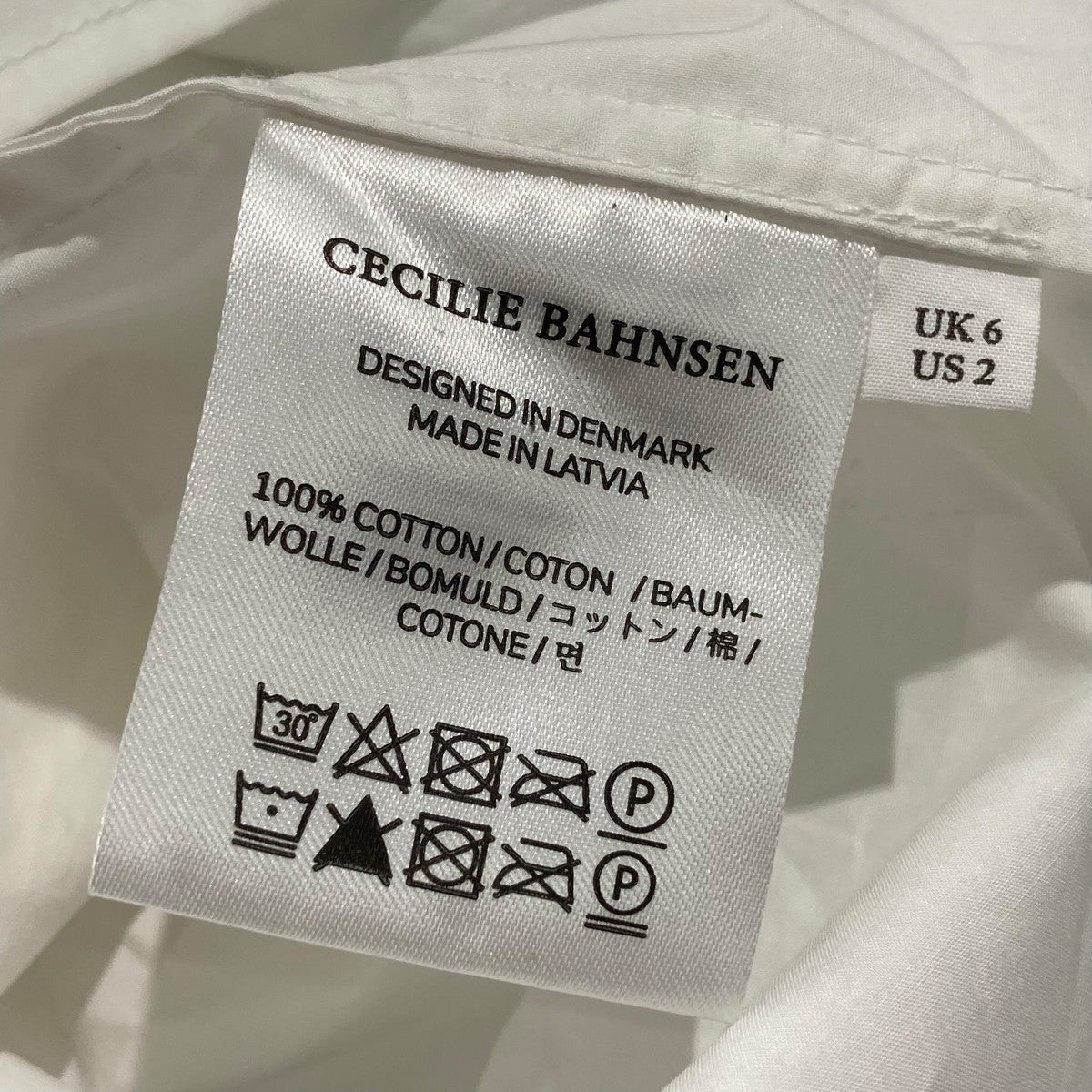 Cecilie Bahnsen vera dressワンピース 古着・中古-5枚目のアイテム画像