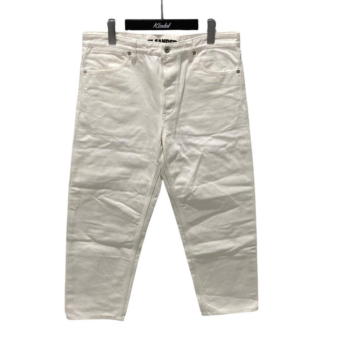 JIL SANDER+ 23SSコットンストレートデニムパンツJ47KA0003 古着・中古-1枚目のアイテム画像