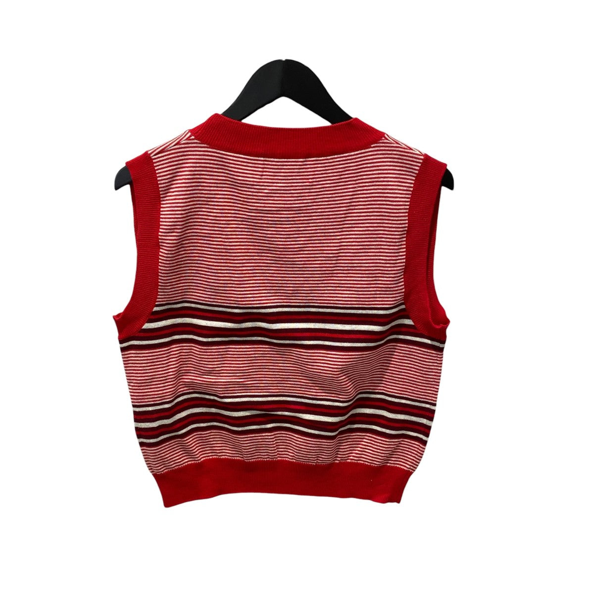 NOMA t．d． NOMA Stripe Knit VestニットベストN37-KN02 古着・中古-2枚目のアイテム画像