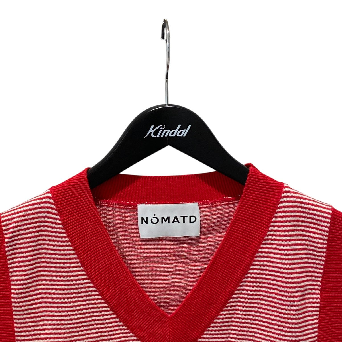 NOMA t．d． NOMA Stripe Knit VestニットベストN37-KN02 古着・中古-3枚目のアイテム画像