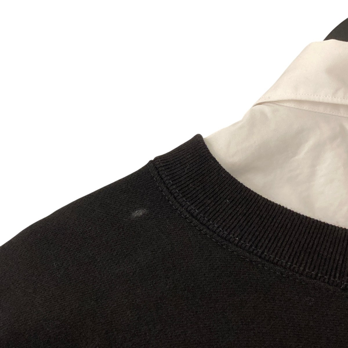 JUNYA WATANABE CDG 21AWスウェットレイヤード シャツワンピースJH-O012 古着・中古-5枚目のアイテム画像