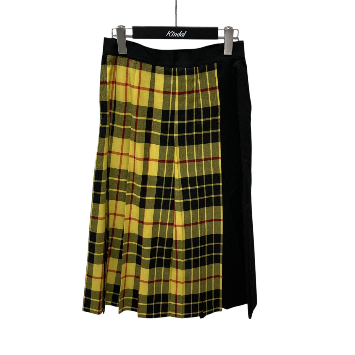 ジュンヤワタナベコムデギャルソン クロコ ドッキング デニムスカート チェック 中古・古着通販】JUNYA WATANABE COMME des GARCONS ((ジュンヤ