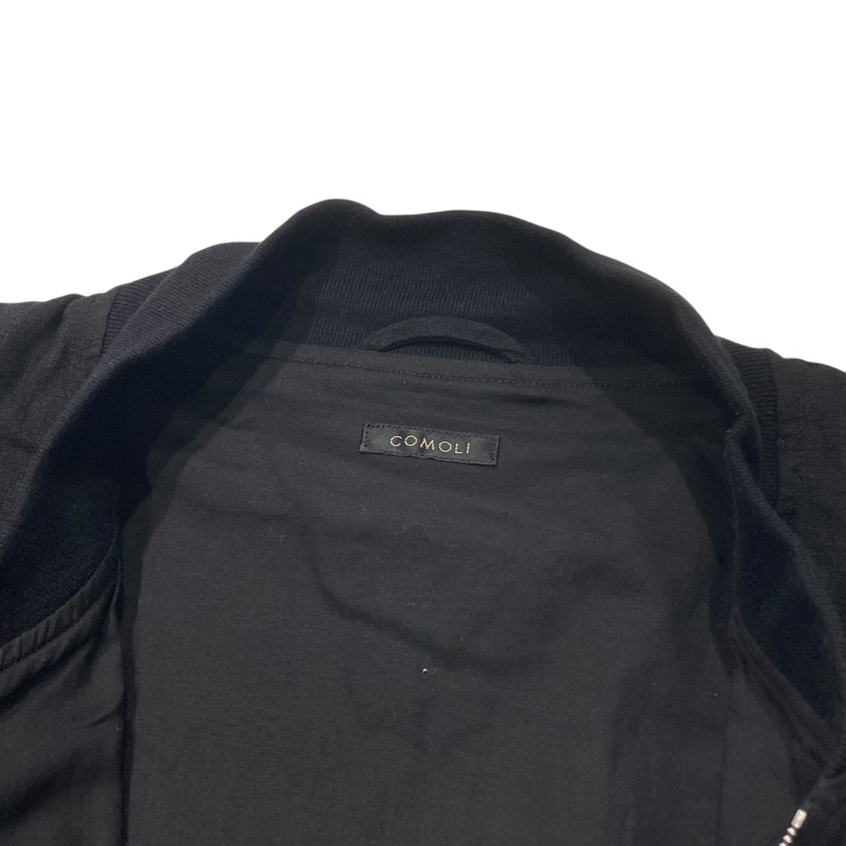 COMOLI 23SSリネンWクロス ジップブルゾンX01-01023 古着・中古-7枚目のアイテム画像