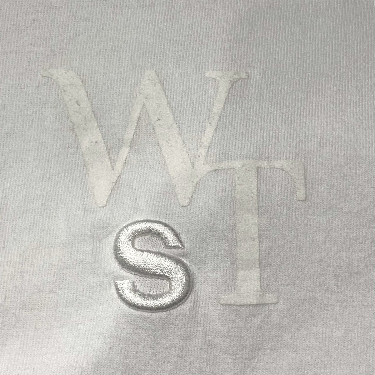 sacai×WTAPS 25SSFlock Print T-Shirt半袖Tシャツ25-0927S 古着・中古-6枚目のアイテム画像
