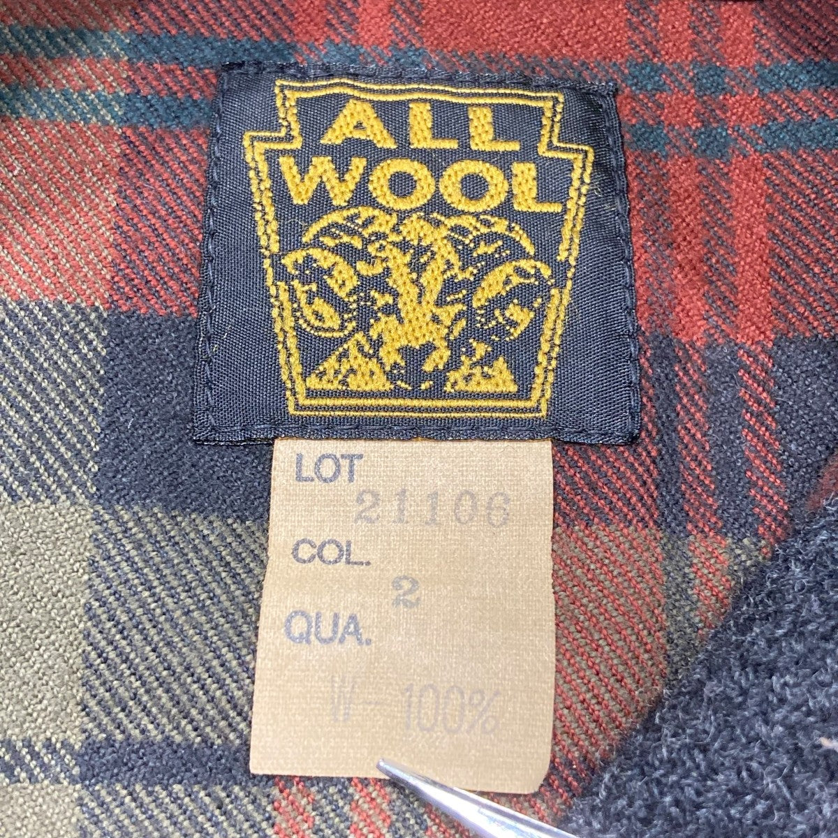 Cushman ウールジャケット21106 古着・中古-6枚目のアイテム画像