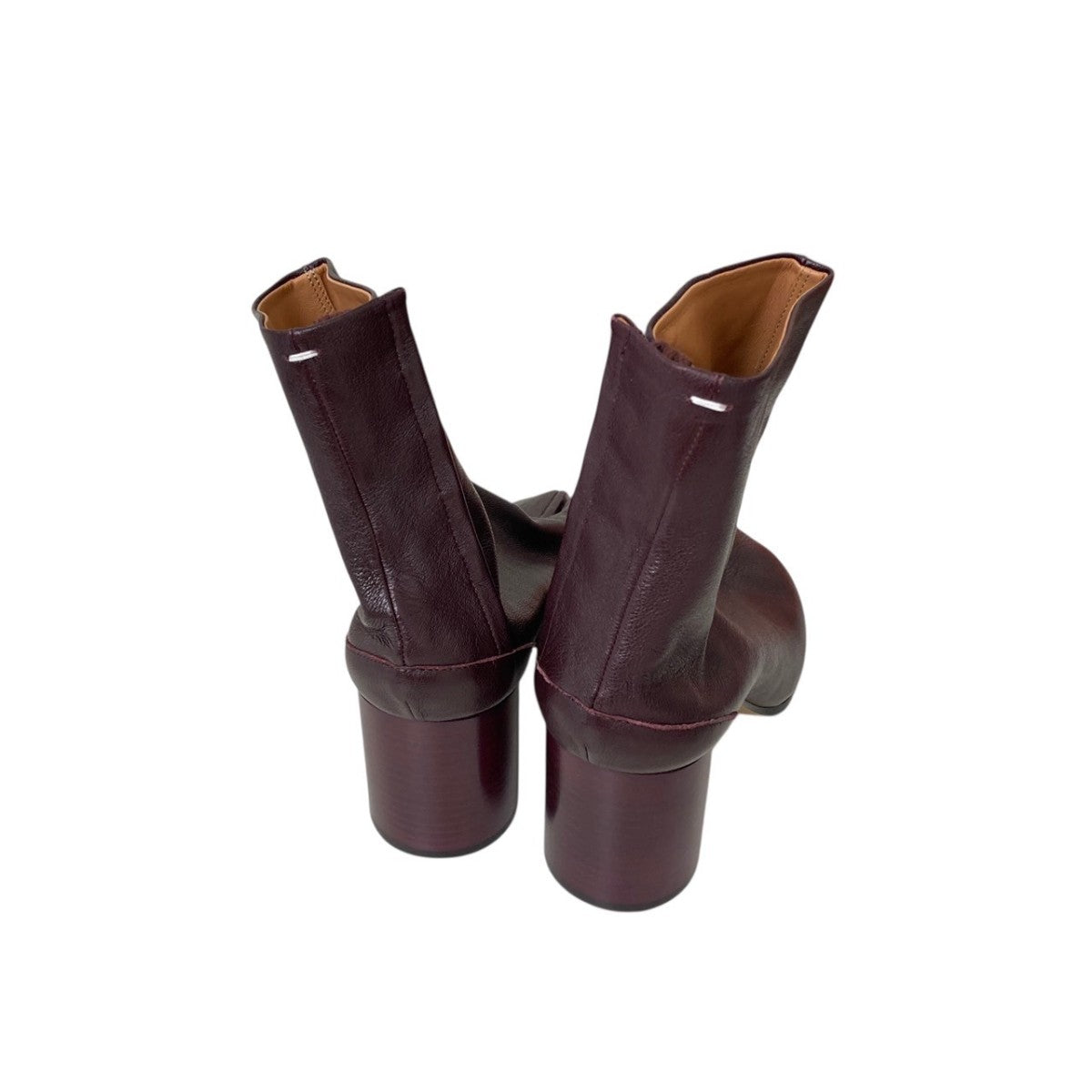 Maison Margiela(メゾンマルジェラ) 裏張り足袋ブーツ エンジ サイズ