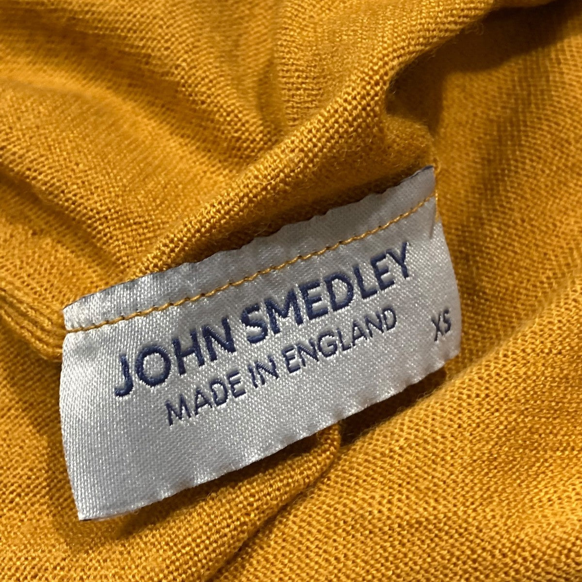 JOHN SMEDLEY メリノエクストラファインウールハイネックニット 古着・中古-7枚目のアイテム画像