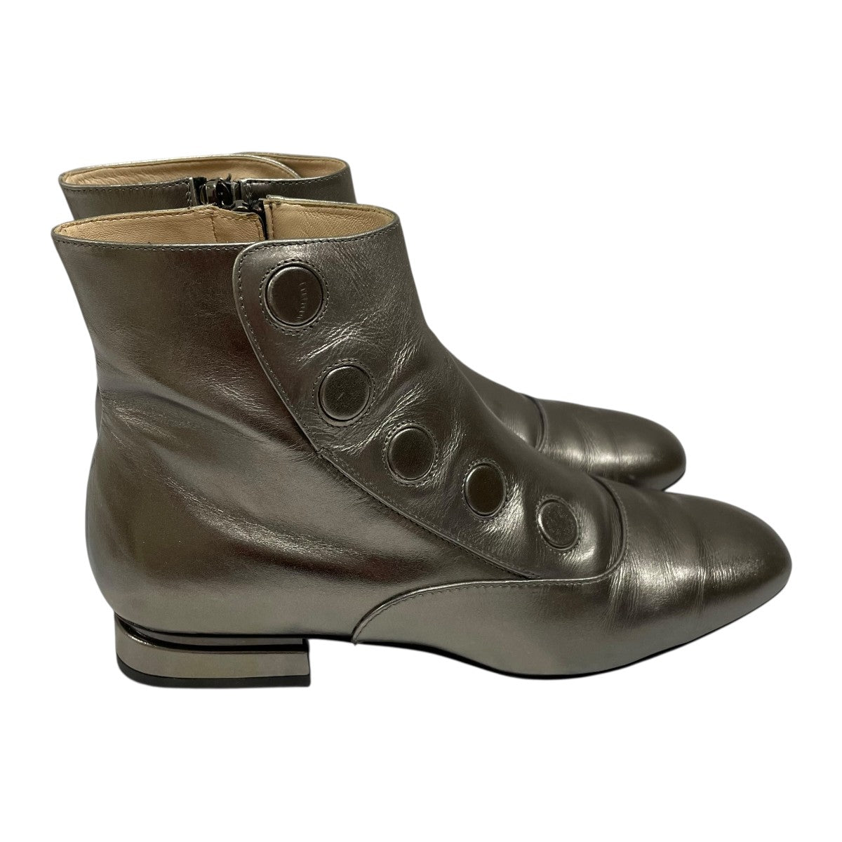 TOD’S スナップボタンショートブーツ 古着・中古-3枚目のアイテム画像