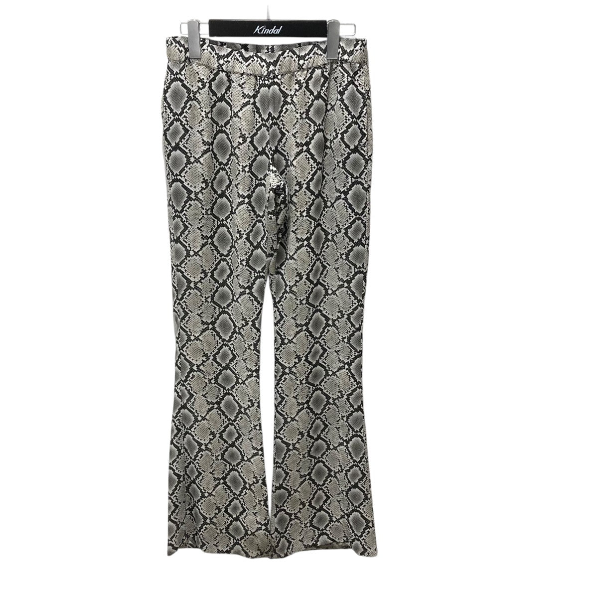 JUNYA WATANABE CDG プリントジョーゼットベルボトムパンツパイソン柄イージーパンツjp-p055 古着・中古-1枚目のアイテム画像