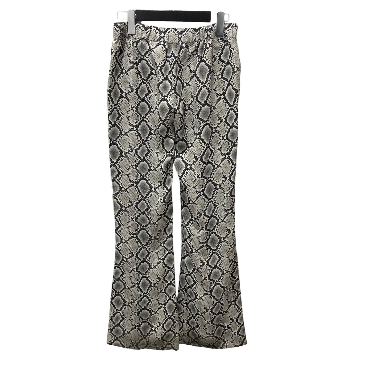 JUNYA WATANABE CDG プリントジョーゼットベルボトムパンツパイソン柄イージーパンツjp-p055 古着・中古-2枚目のアイテム画像