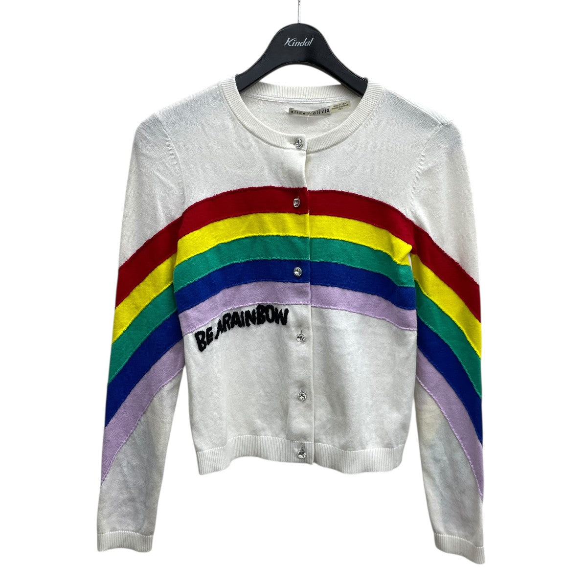 alice+olivia ニットカーディガン65183-1-83621 古着・中古-1枚目のアイテム画像