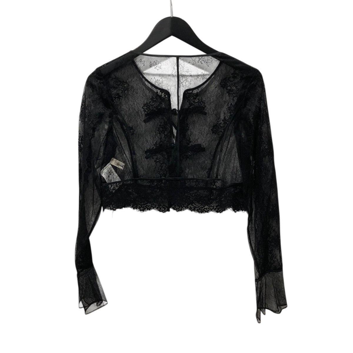 double ribbon knit cardiganニットカーディガンtd25ss-bl53