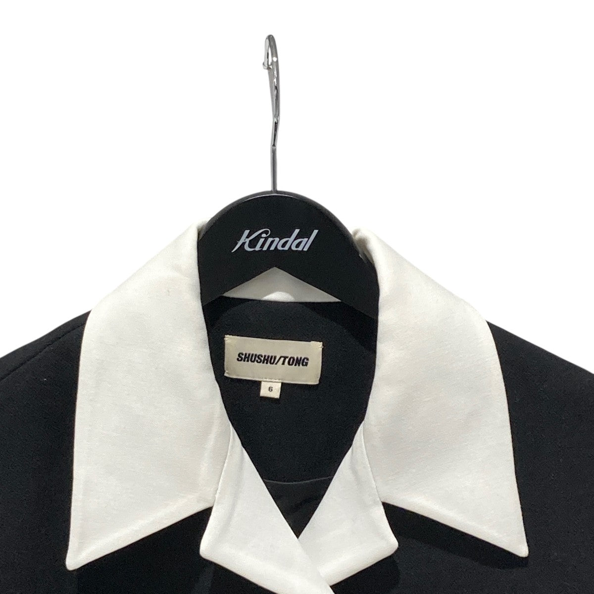 Shushu／Tong(シュシュトング) ラペルコート ブラック サイズ 6