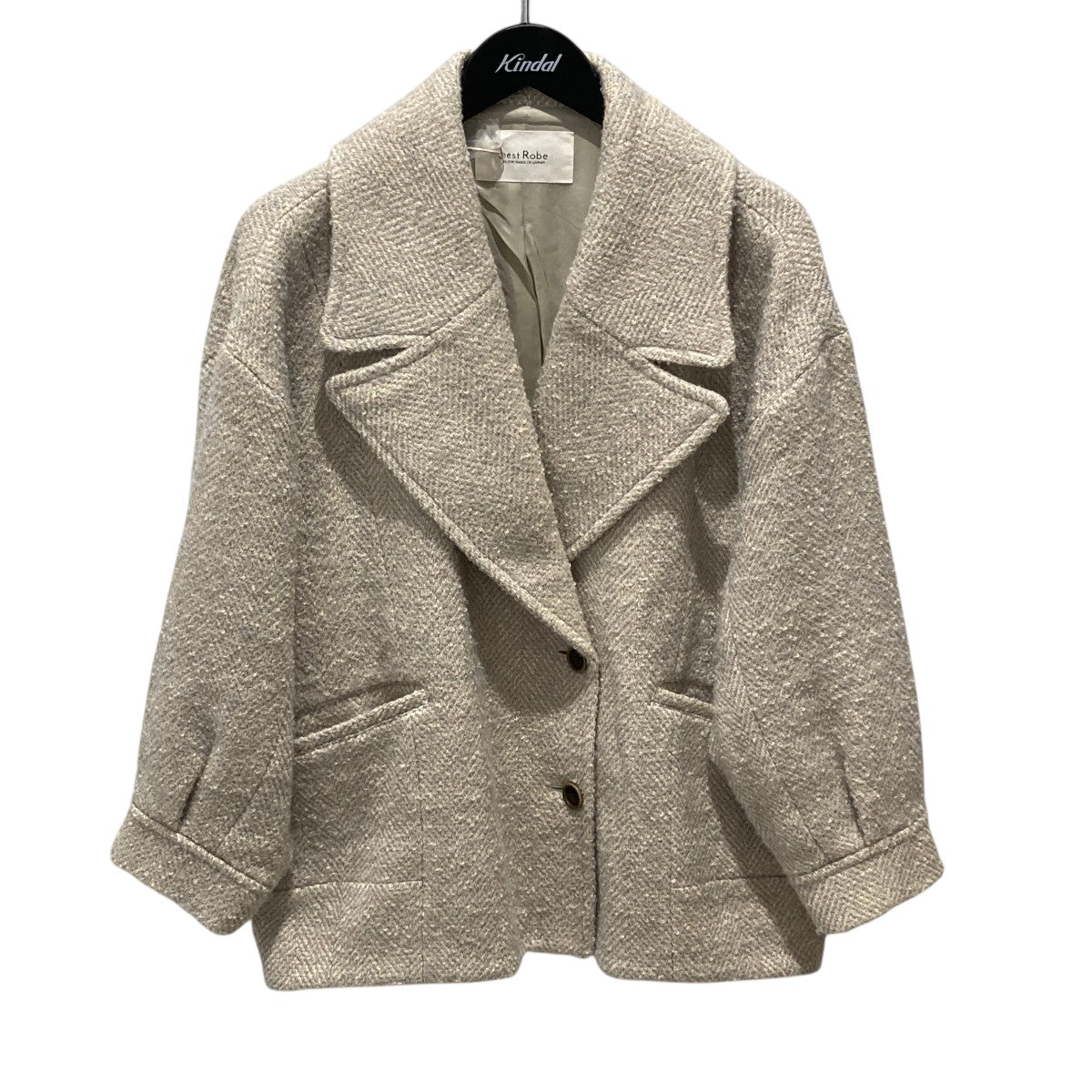 nest Robe(ネストローブ) ウールループツイードジャケット001234-1005