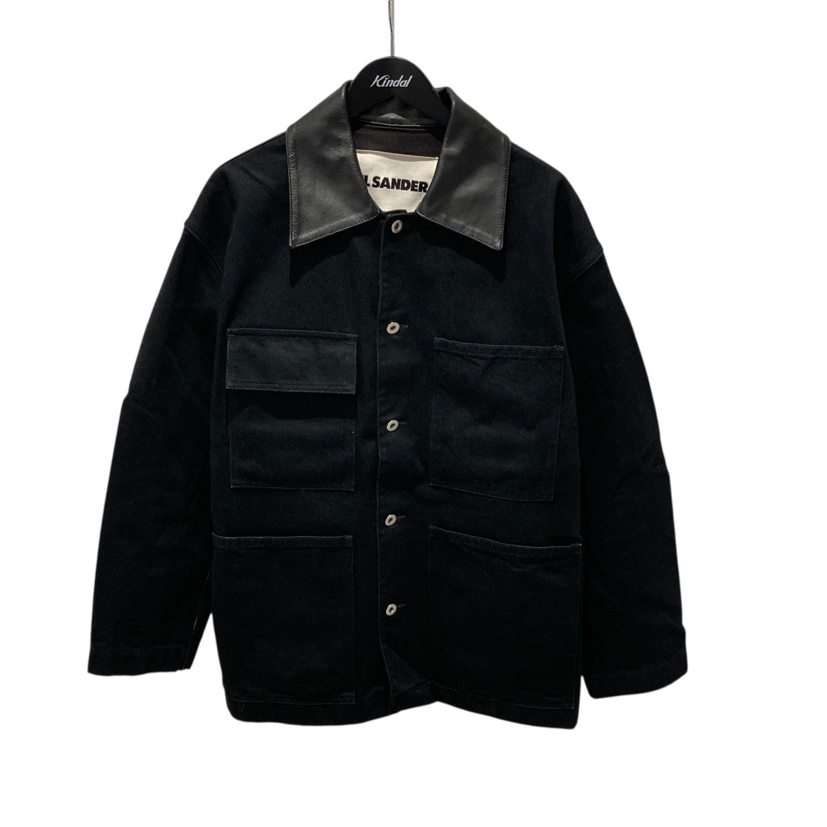 ジルサンダー　カバーオール JIL SANDER(ジルサンダー) 25SSBOXY FIT DENIM CHORE JACKETデニム