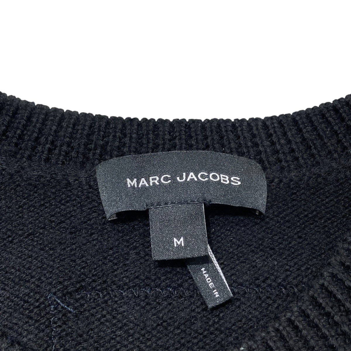 マーク イズ ジョイ ジャカードクルーネックニット2F5RTP001K31