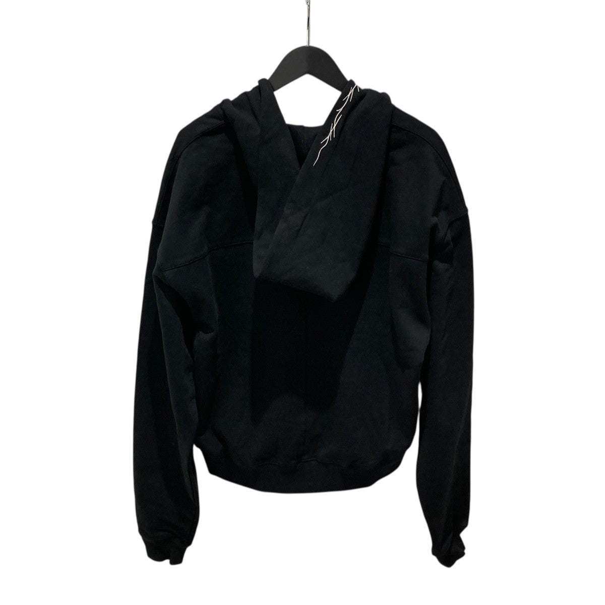 LAST NEST(ラストネスト) 25AWSWEATERS STICK EMBROIDERY ZIP HOODHIE