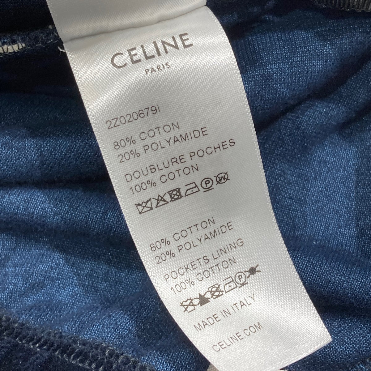 CELINE(セリーヌ) Triomphe Flared Jersey Track Pantsトラックパンツ