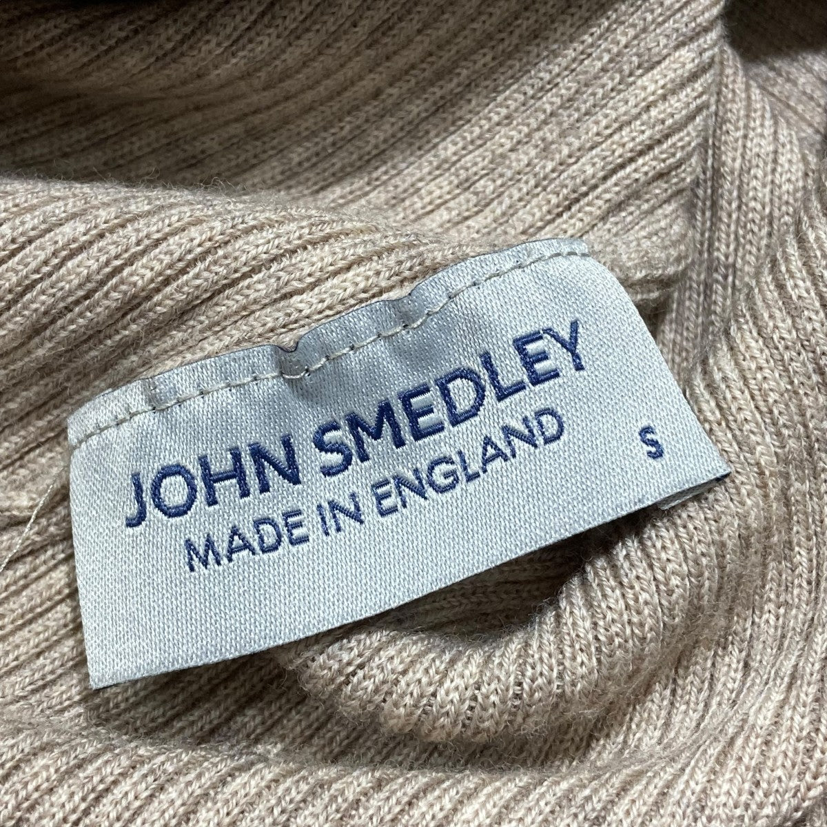 JOHN SMEDLEY NEW ZEALAND MERINO EXTRAFINEハイネックニット 古着・中古-6枚目のアイテム画像