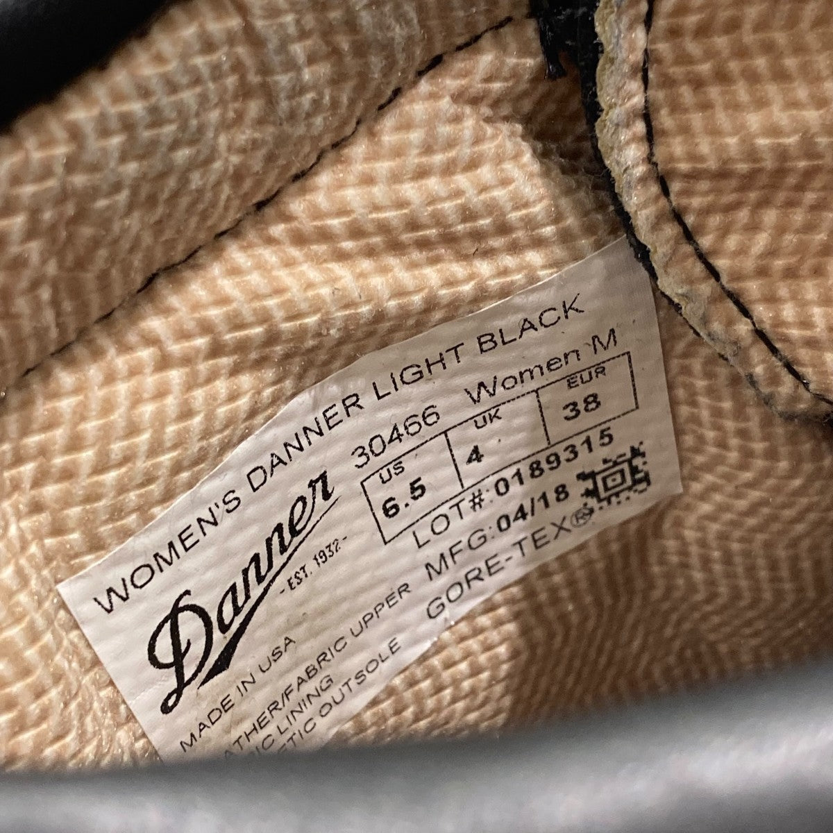 Danner W’S 30466 DANNER LIGHTブーツ 古着・中古-10枚目のアイテム画像