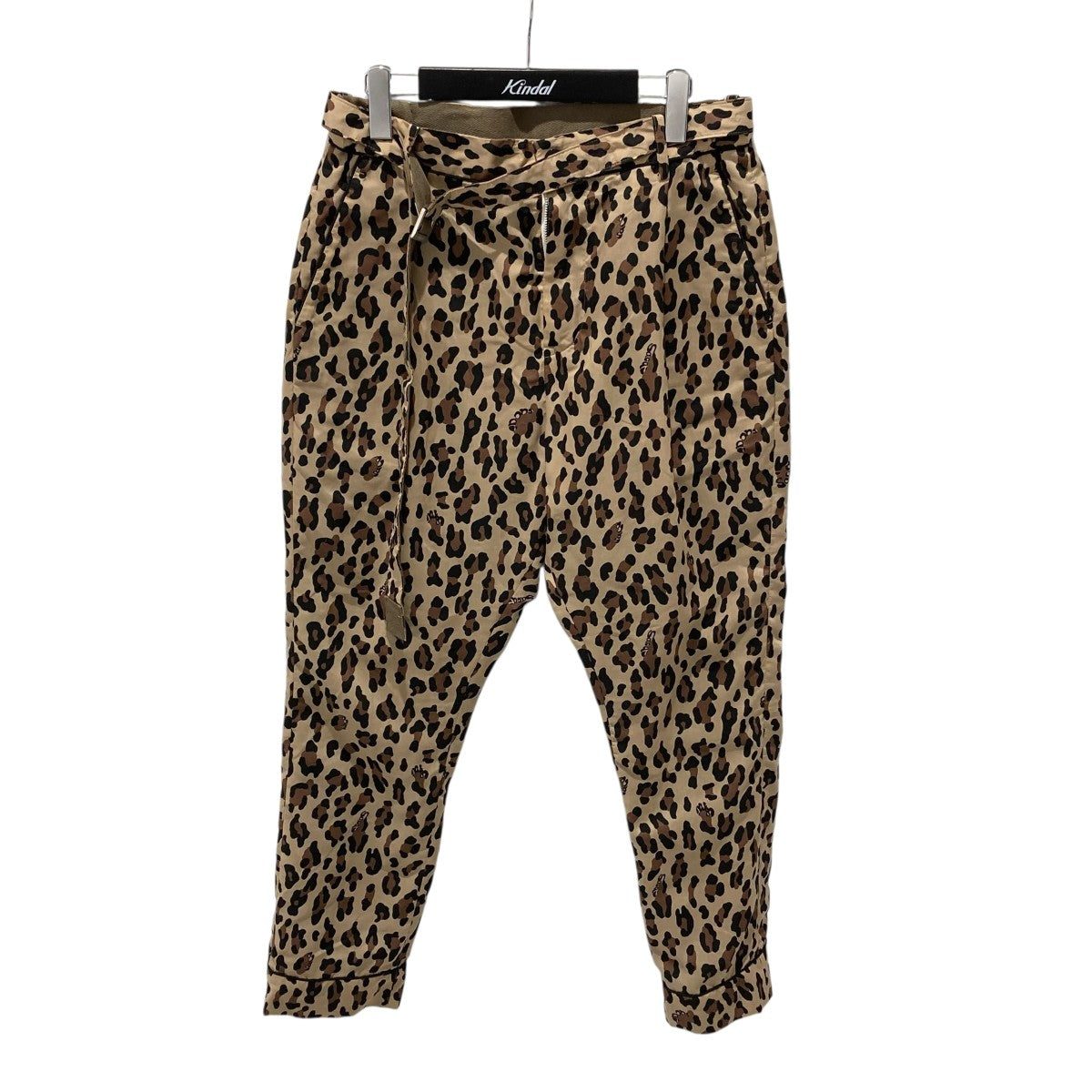 sacai Archive Print Mix Pantsレオパードマキシパンツ21-02472M 古着・中古-1枚目のアイテム画像