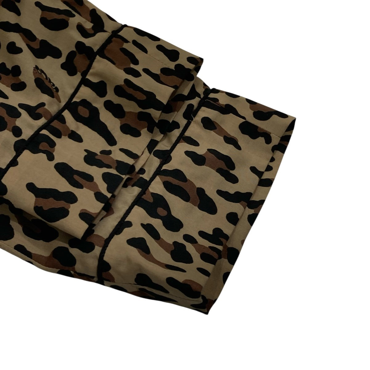 sacai Archive Print Mix Pantsレオパードマキシパンツ21-02472M 古着・中古-4枚目のアイテム画像