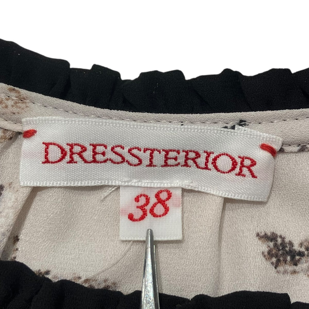 DRESSTERIOR ヴィンテージフラワープリントワンピースワンピース085-55121 古着・中古-5枚目のアイテム画像