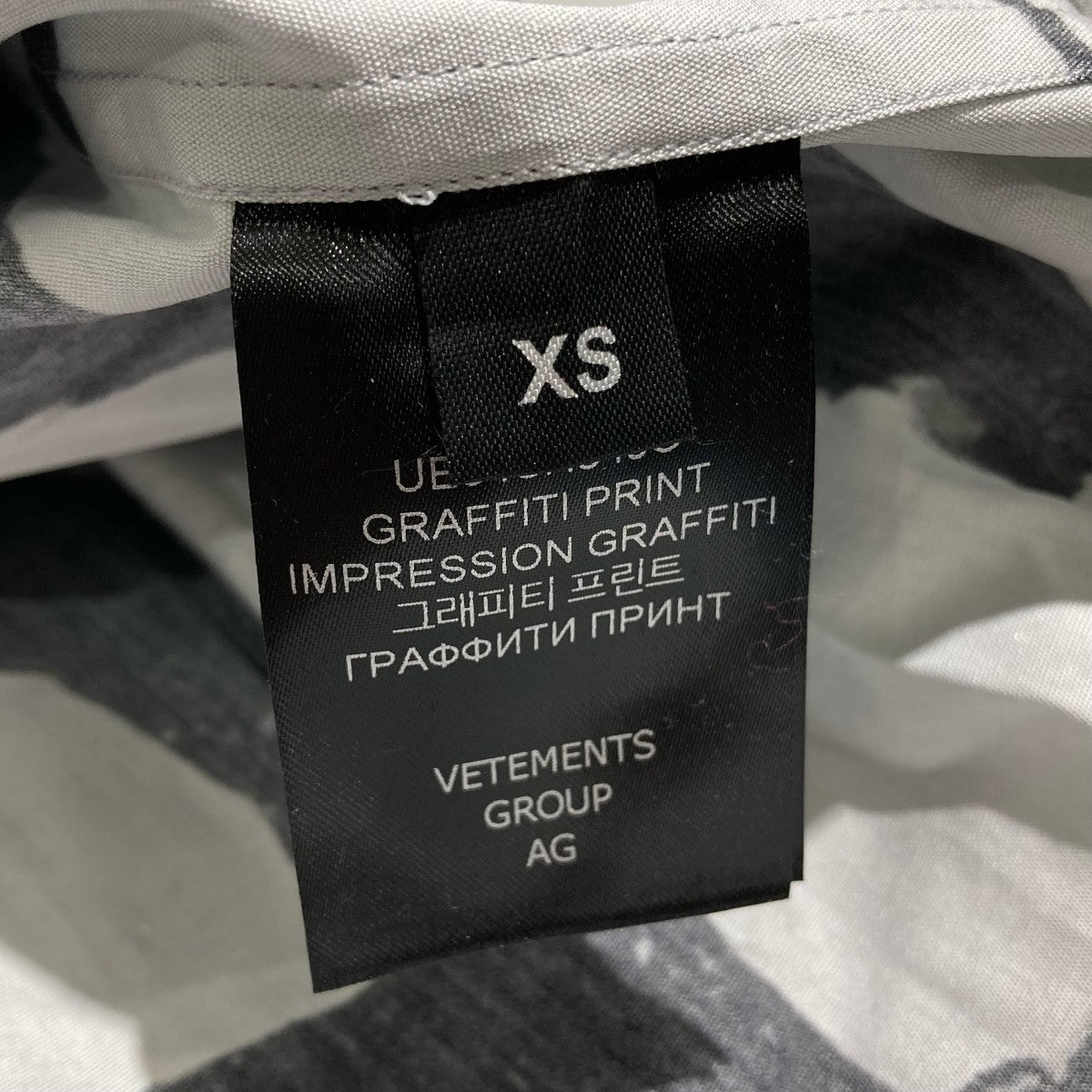VETEMENTS 23AWGRAPHIC LS SHIRT長袖シャツUE54SH340G 古着・中古-5枚目のアイテム画像