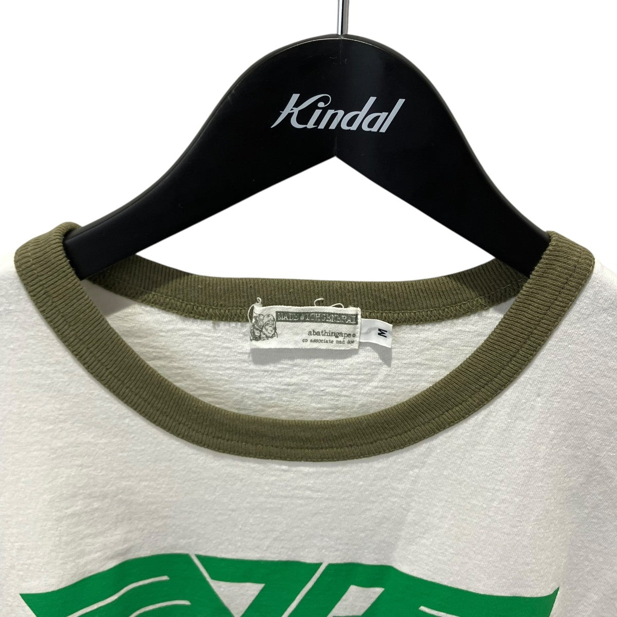 A BATHING APE リンガーTシャツ 古着・中古-3枚目のアイテム画像