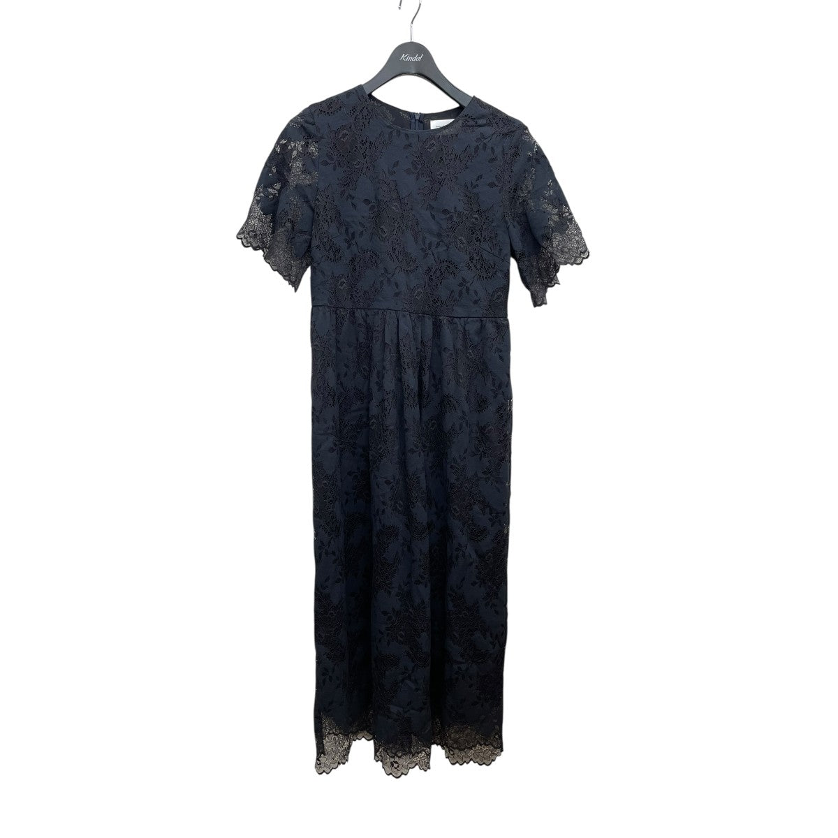 BY DRESS フラワーレースロングドレスワンピース1626-162-3695