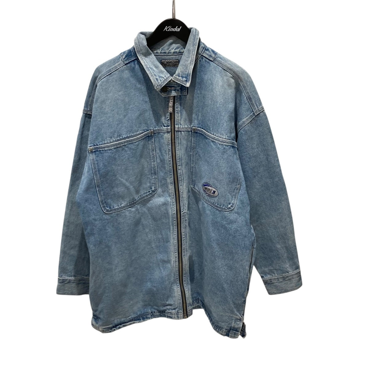 MacGREGOR 90s 00s エルボーパッチデニムジャケット 古着・中古-1枚目のアイテム画像