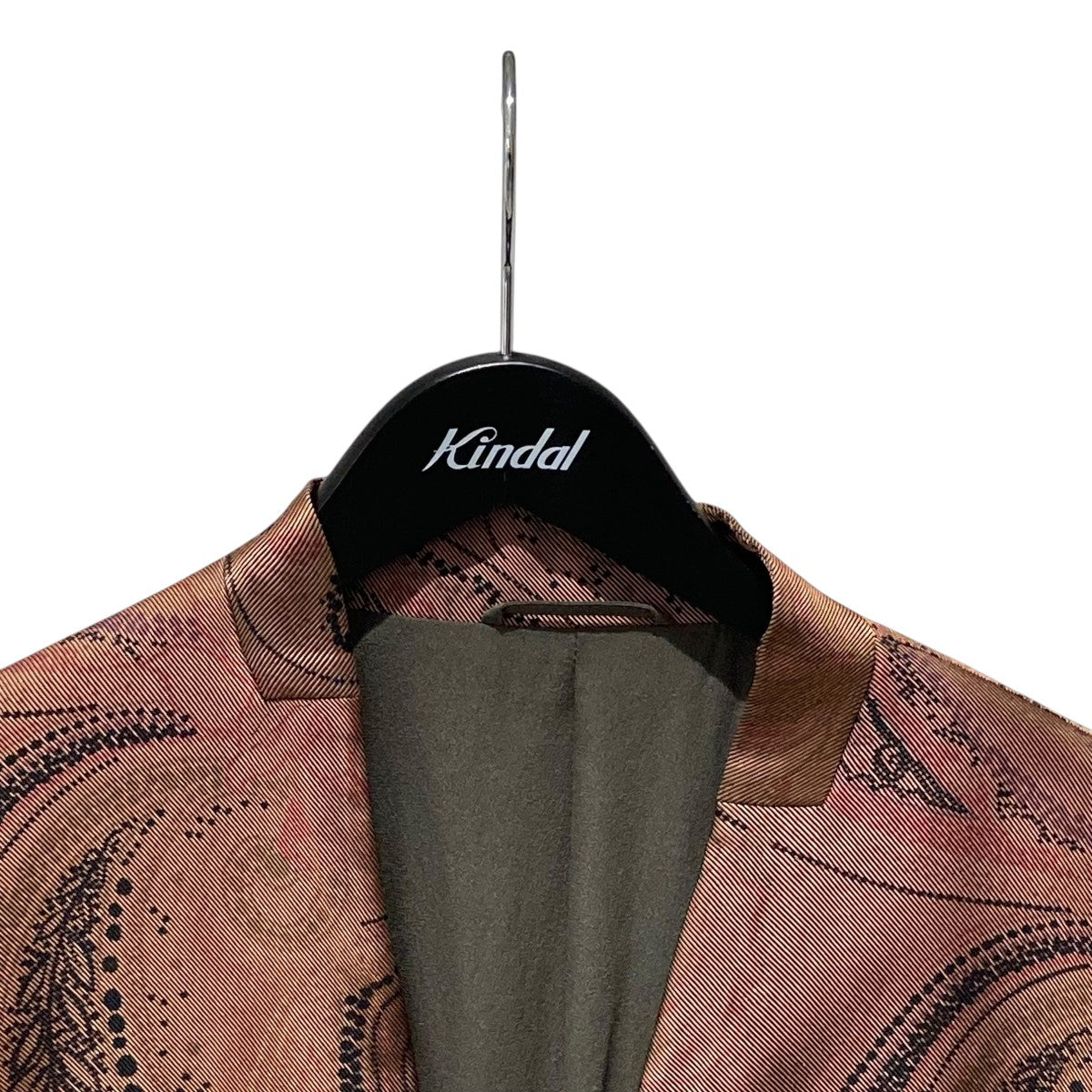 ETRO ペイズリーノーカラーシルクジャケット161-1G926-4113 古着・中古-3枚目のアイテム画像