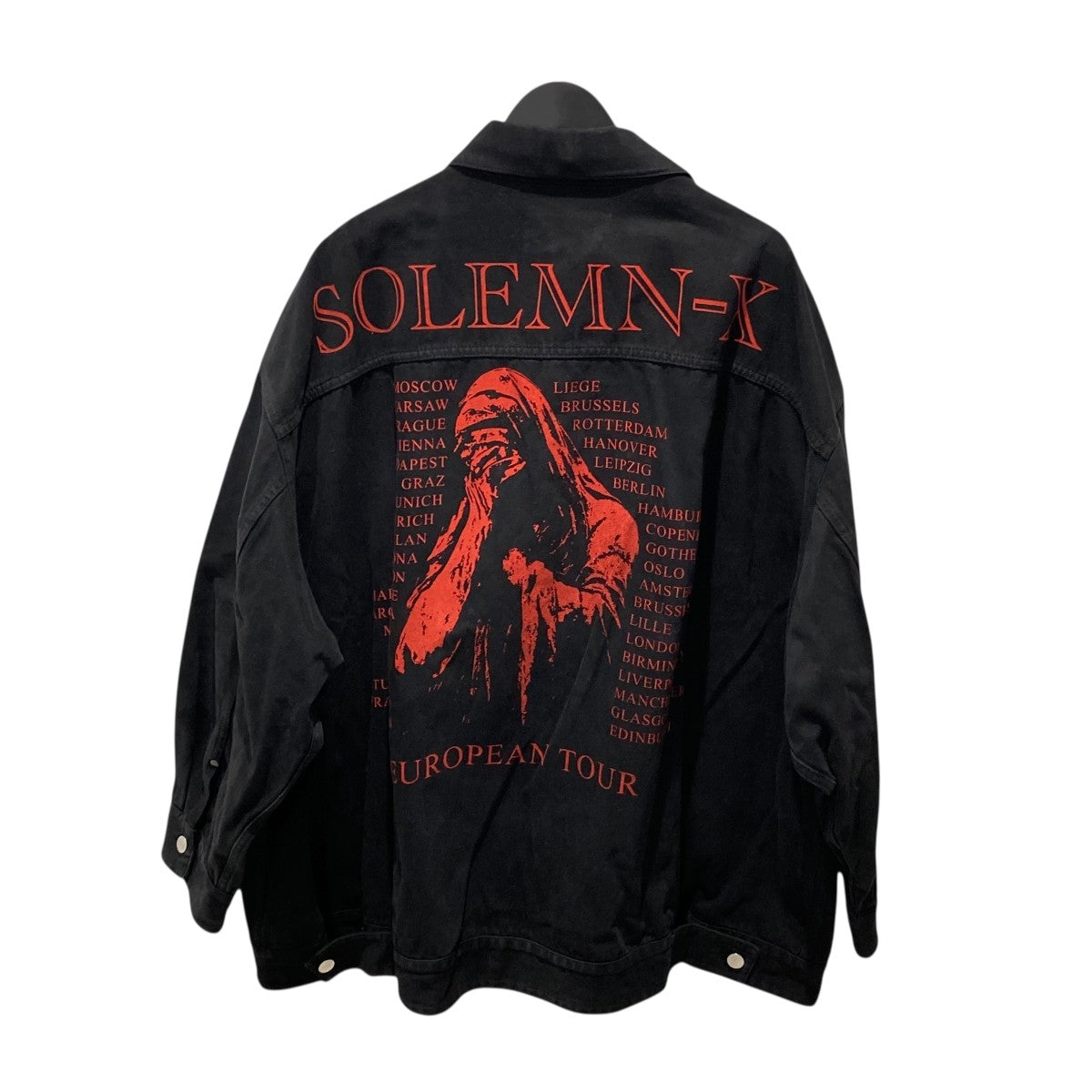 RAF SIMONS(ラフシモンズ) 22SSOVERSIZED SOLEMN-X DENIM JACKETデニム