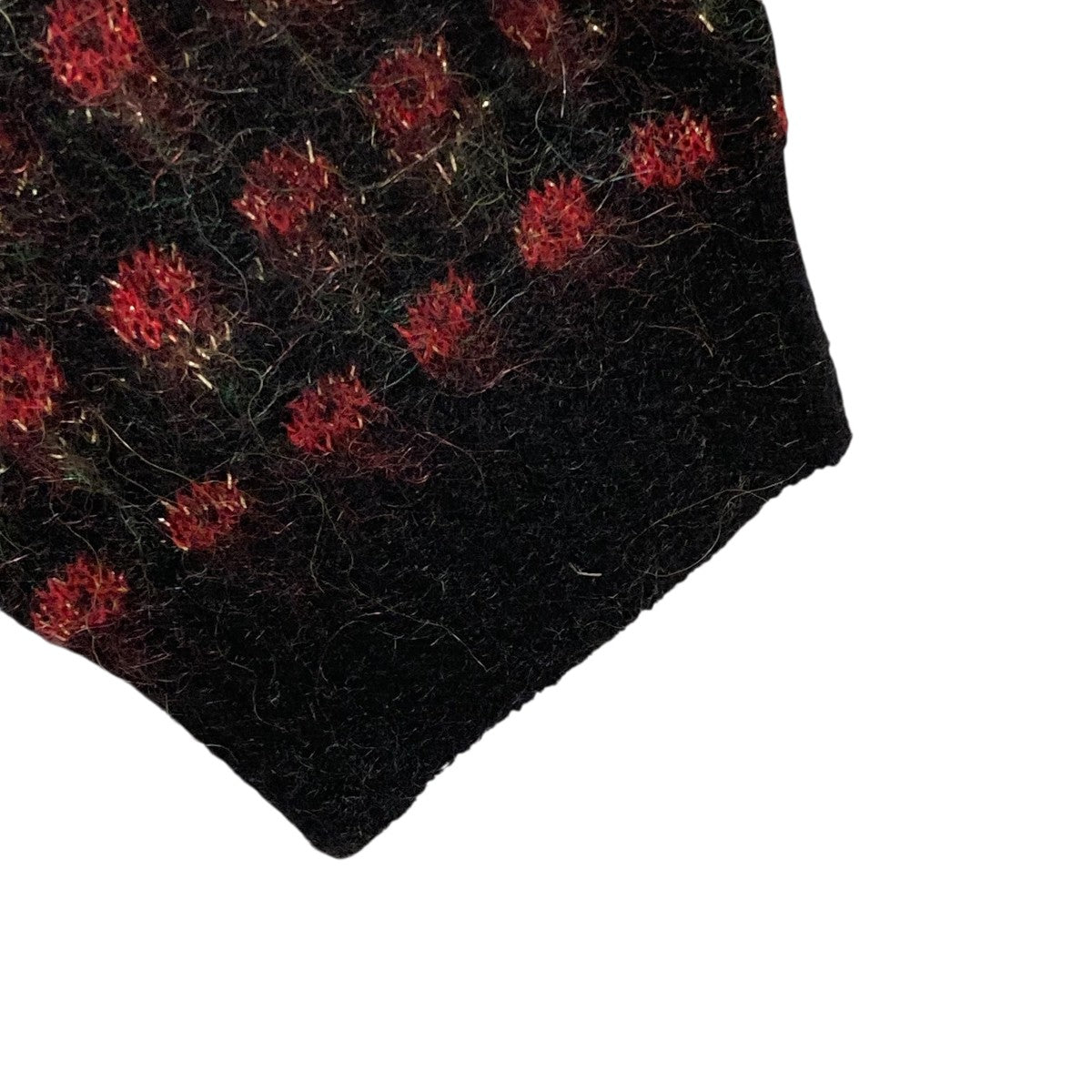 25AWFLOWERS METALLIC SWEATERクルーネックニット