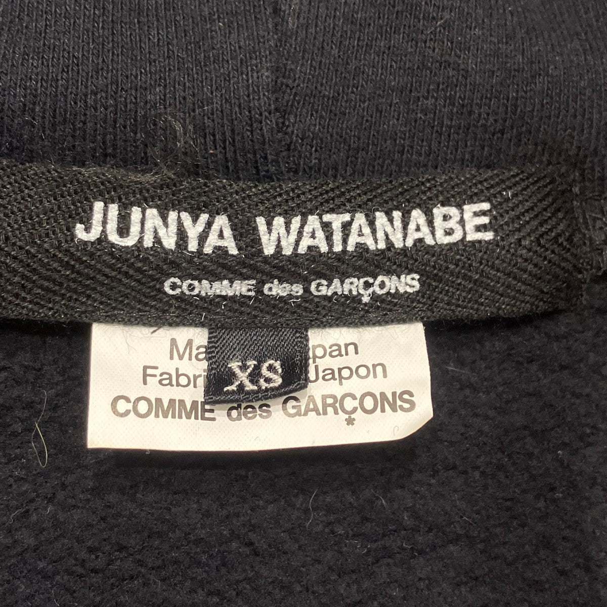 JUNYA WATANABE CDG RECONSTRUCTED HOODIE 再構築 ドッキング パーカーワンピースJD-O050 古着・中古-5枚目のアイテム画像