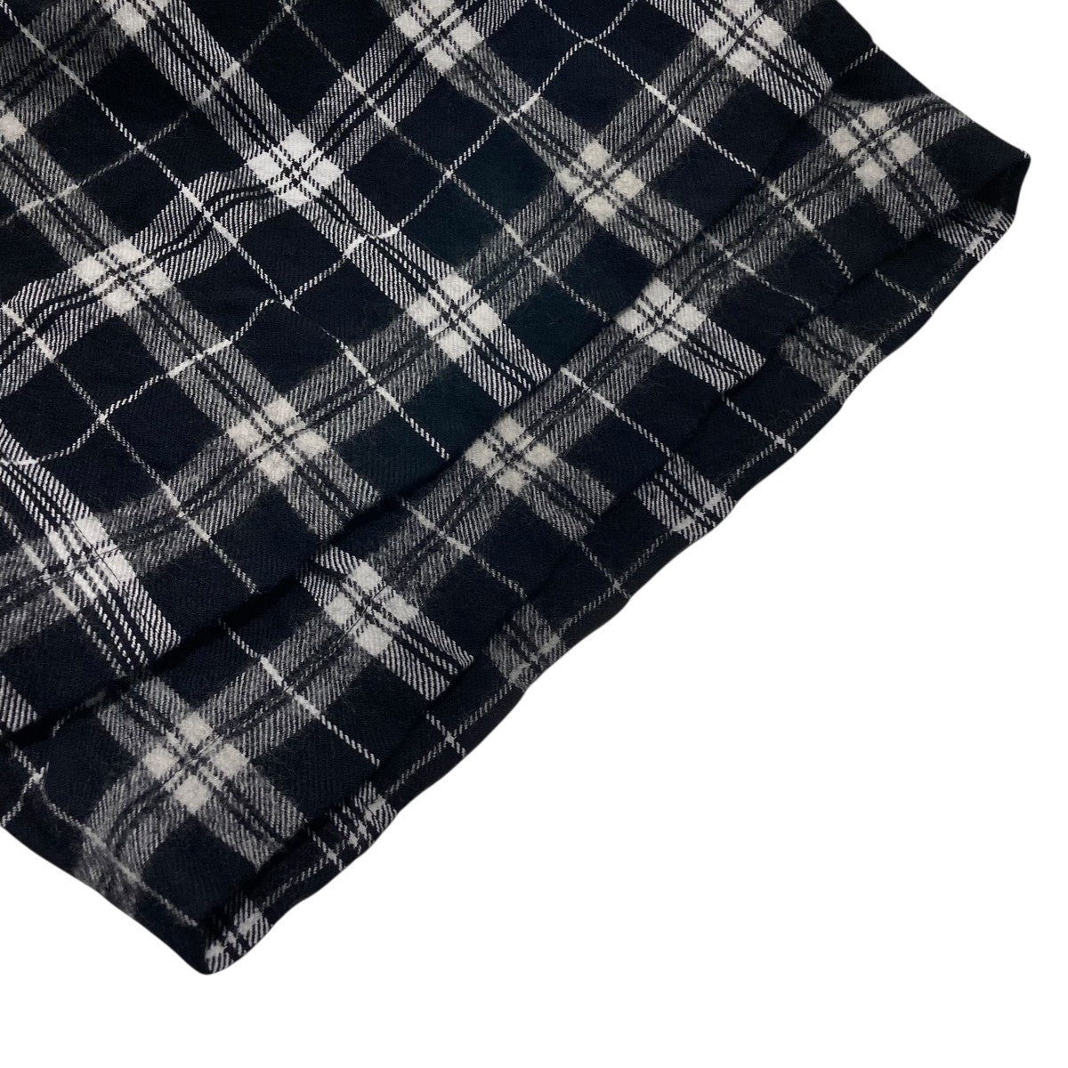 TAO COMME des GARCONS チェックウール混ワイドチェックパンツTL-P002 古着・中古-4枚目のアイテム画像
