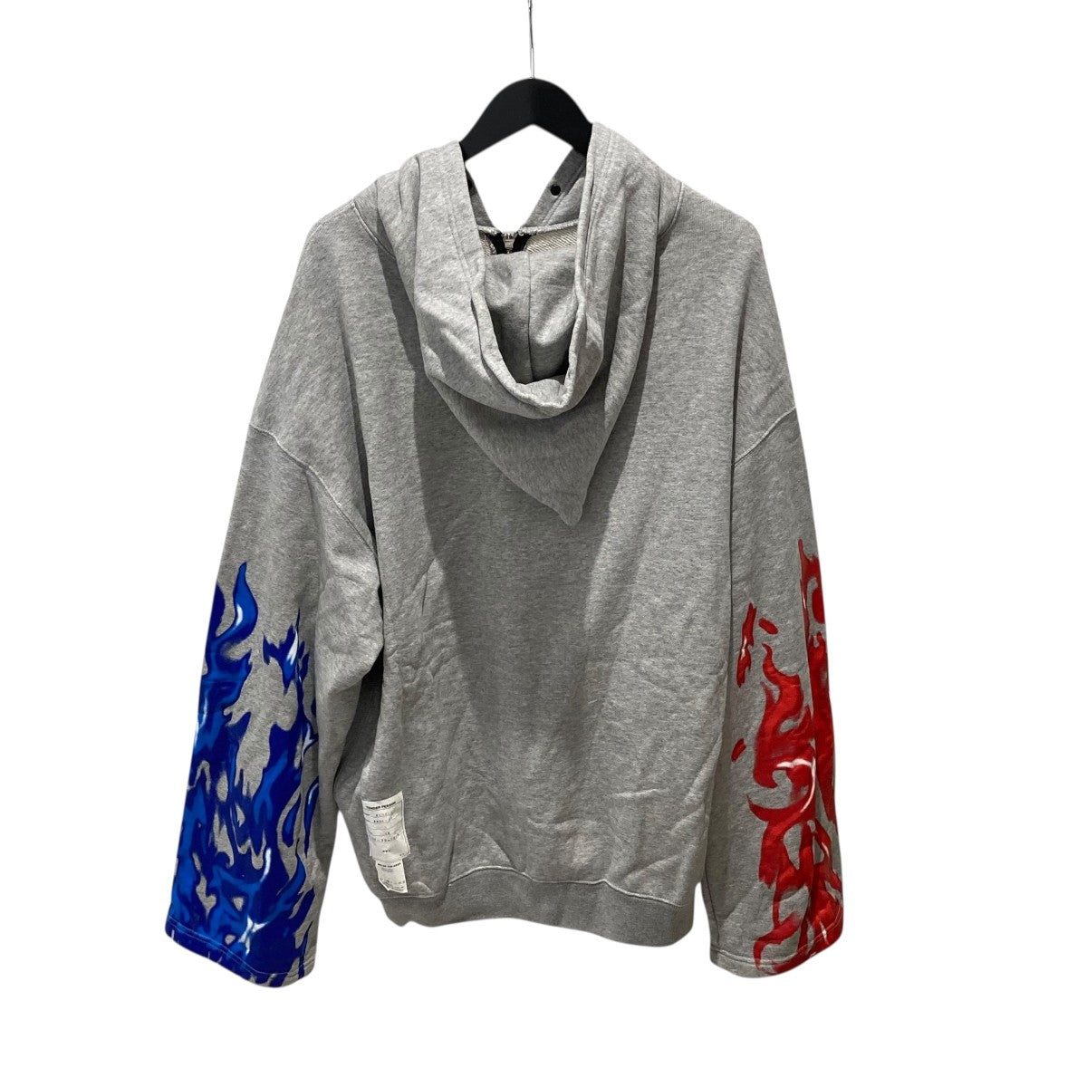 TENDER PERSON Flame Pettern Zipup HoodieジップパーカーSF-TO-3223 古着・中古-2枚目のアイテム画像