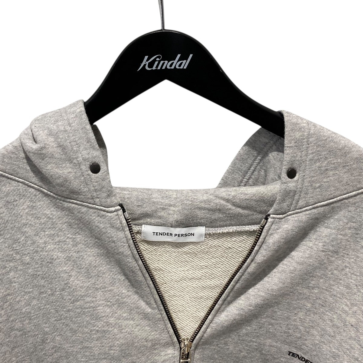 TENDER PERSON Flame Pettern Zipup HoodieジップパーカーSF-TO-3223 古着・中古-3枚目のアイテム画像