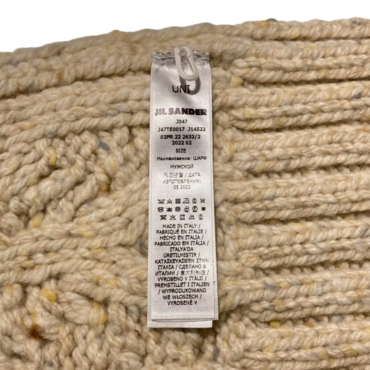 SCARF SOFT DONEGAL 1 3．8マフラーJ47TE0017