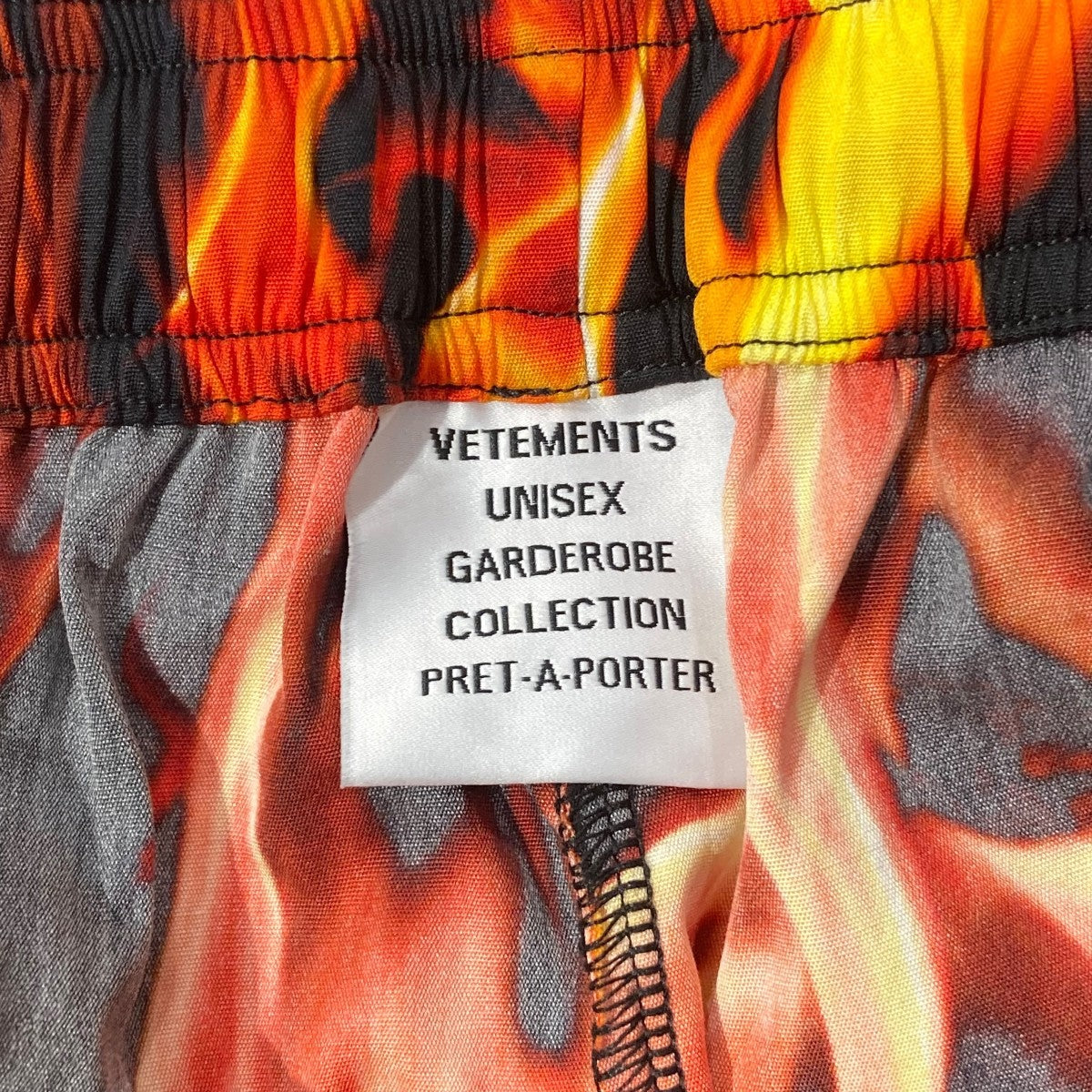 VETEMENTS VETEMENTS FIRE LOUNGE PANTSイージーパンツUE54PA460F 古着・中古-6枚目のアイテム画像