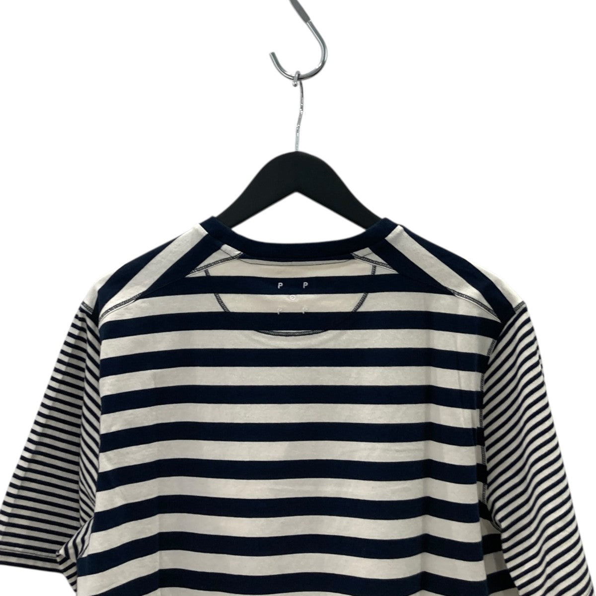 Striped Pocket T-ShirtボーダーTシャツ／ポケットT シャツ／半袖カットソーPOPSS24-02-010
