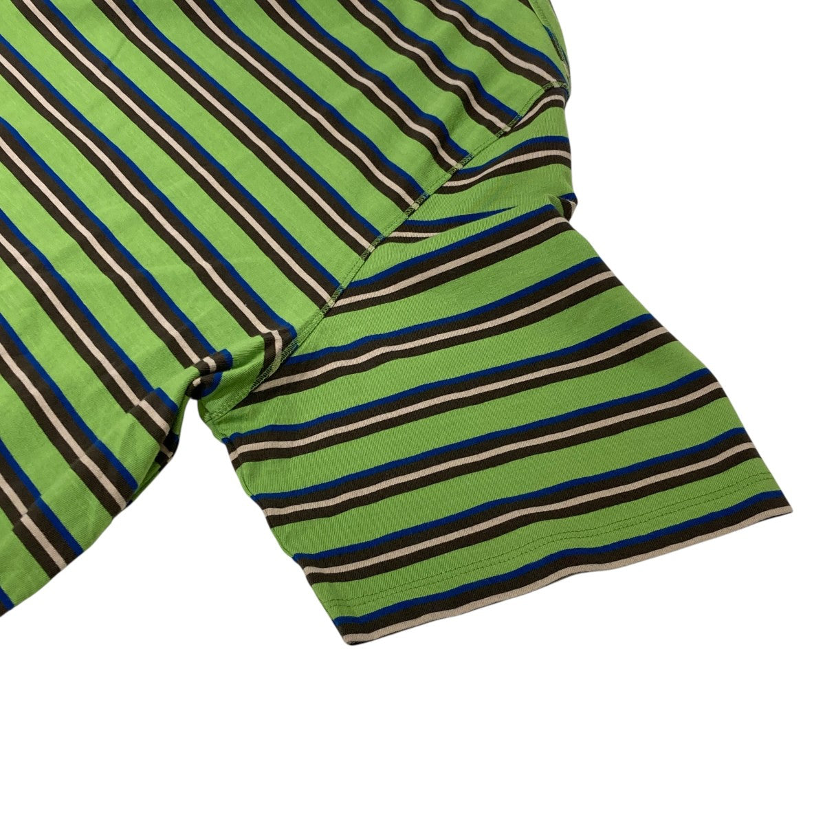 Striped Logo T-ShirtTシャツ／ボーダーTシャツ／半袖カットソーPOPAW23-02-006