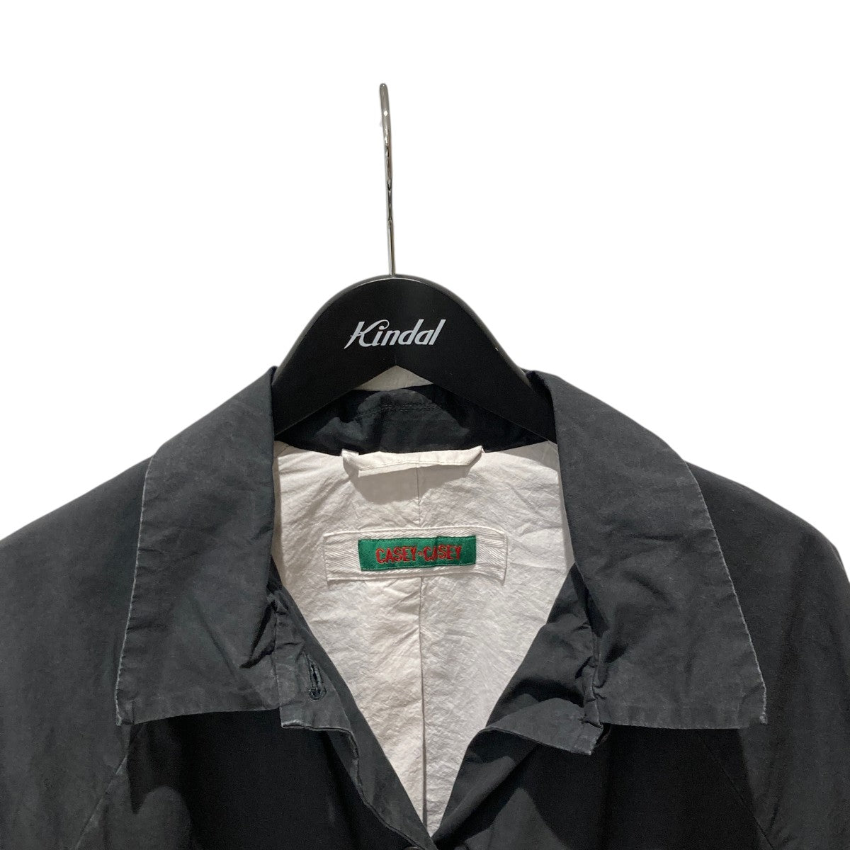CASEY CASEY 20AW切替ステンカラーコート15FM92 古着・中古-3枚目のアイテム画像