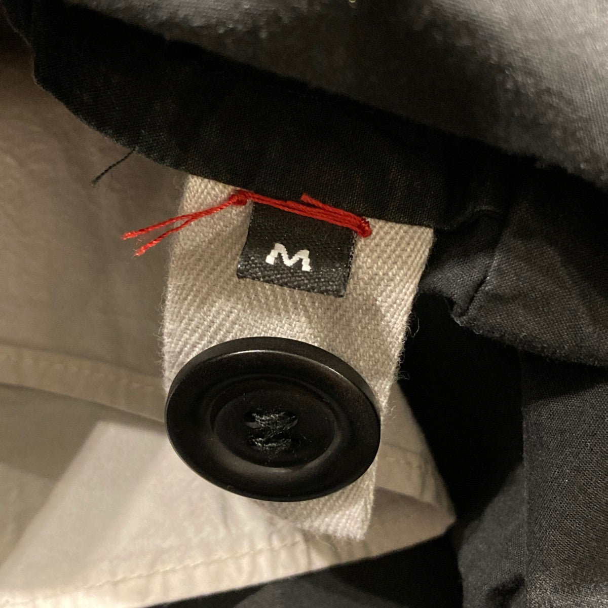 CASEY CASEY 20AW切替ステンカラーコート15FM92 古着・中古-5枚目のアイテム画像