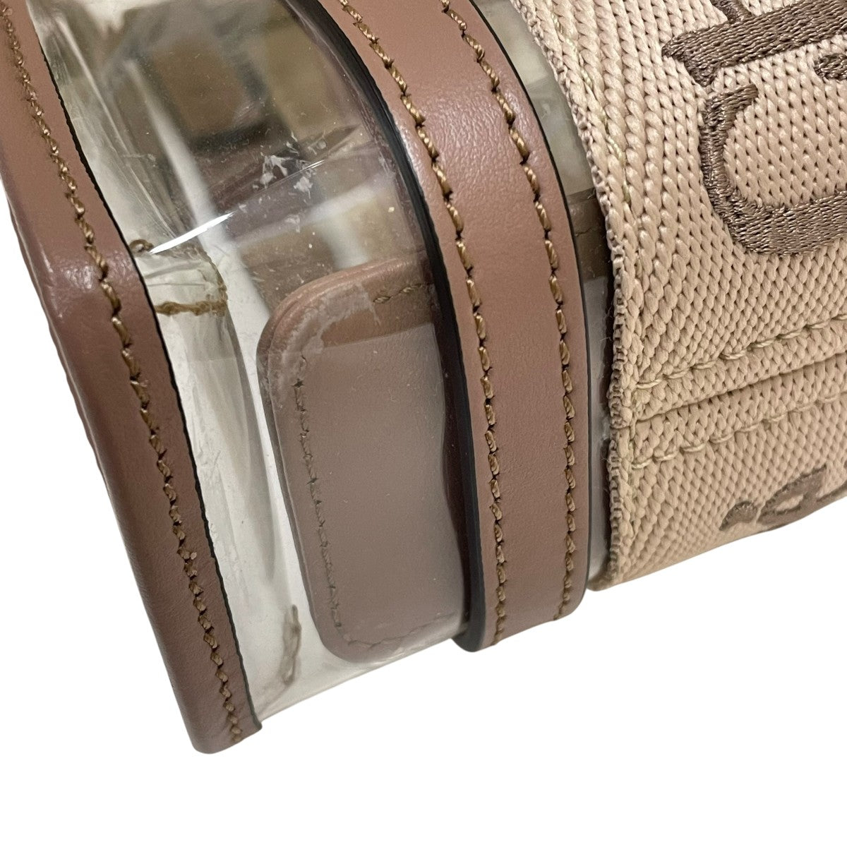 Chloe Woodyクリアショルダーバッグ 古着・中古-7枚目のアイテム画像