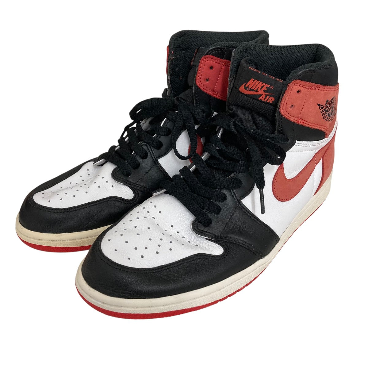 NIKE AIR JORDAN 1 RETRO HIGH TRACK REDハイカットスニーカー555088-112 古着・中古-1枚目のアイテム画像