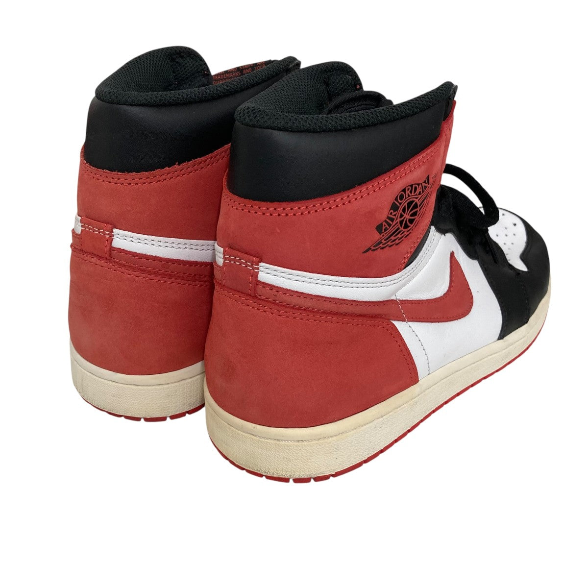 NIKE AIR JORDAN 1 RETRO HIGH TRACK REDハイカットスニーカー555088-112 古着・中古-2枚目のアイテム画像