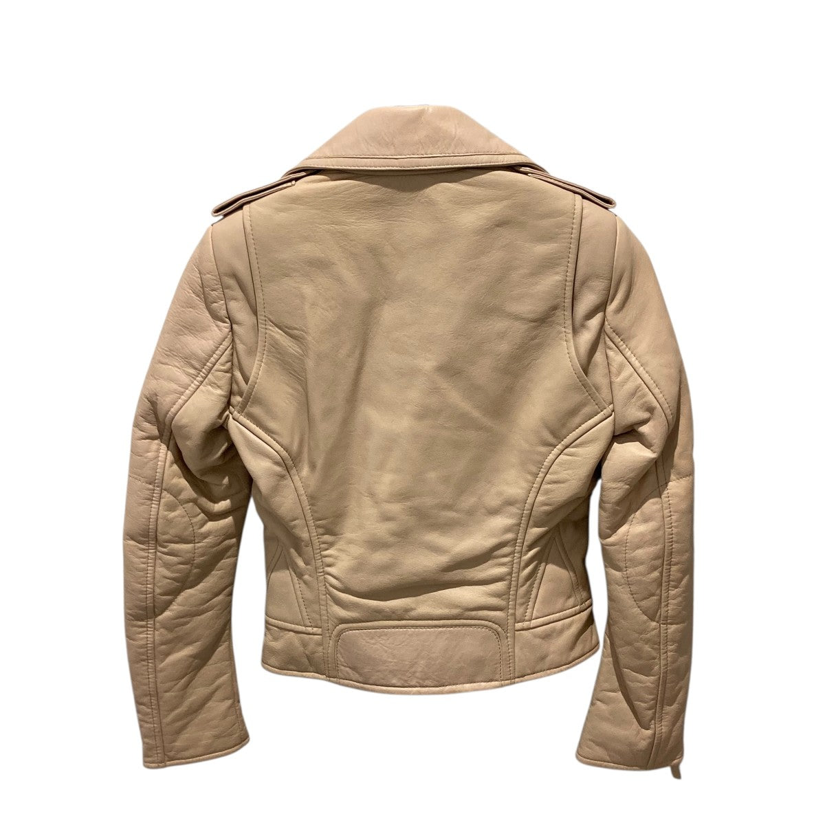BALENCIAGA(バレンシアガ) ラムレザーダブルライダースジャケット
