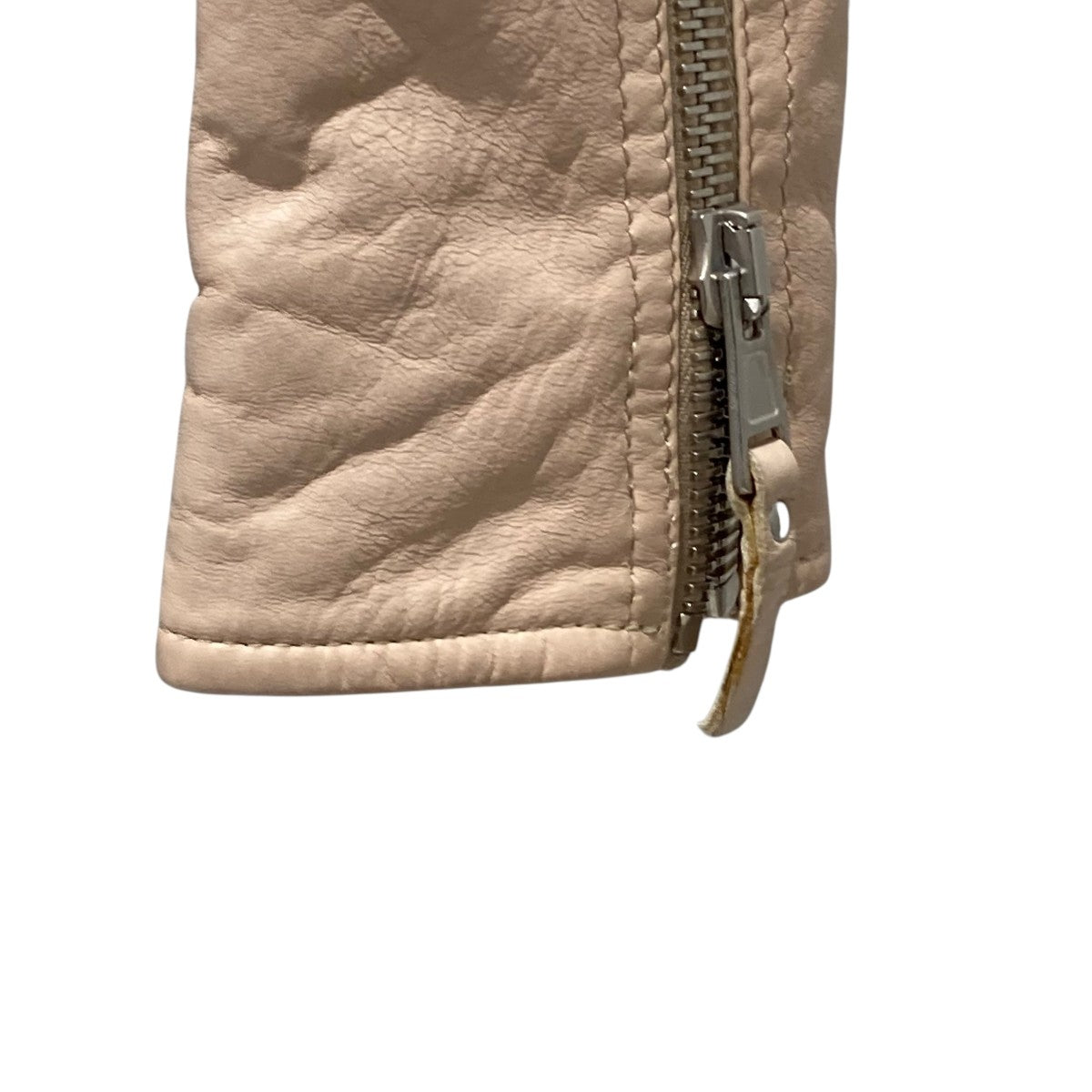 BALENCIAGA ラムレザーダブルライダースジャケット256302 古着・中古-4枚目のアイテム画像