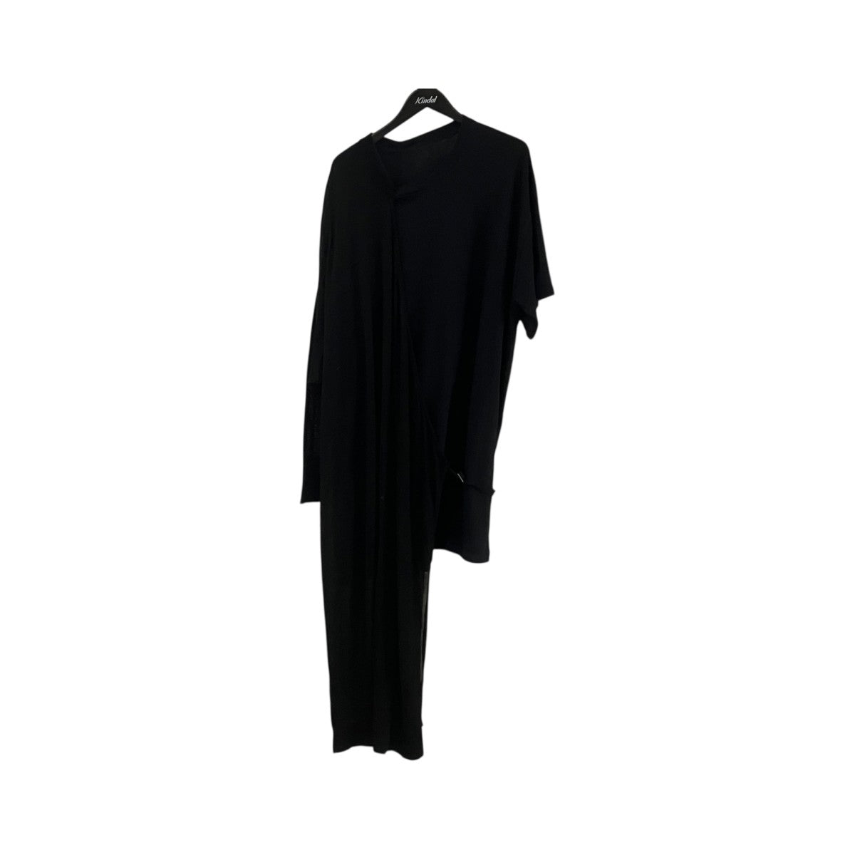 Y’s COTTON JERSEY COMBINATION HALF SLEEVE DRESSドレスYB-K64-046 古着・中古-1枚目のアイテム画像